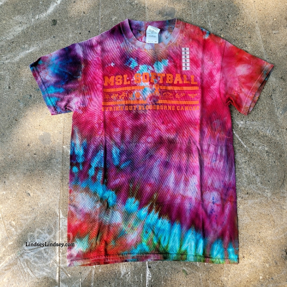 Tie dye Softball Tee